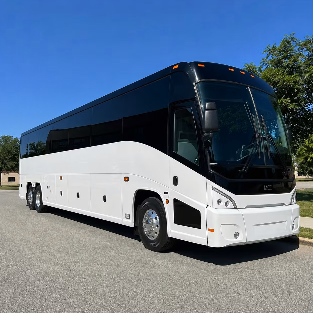 56 passenger charter bus