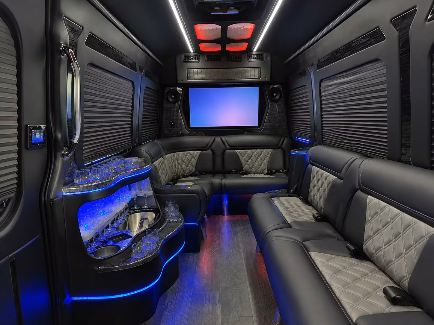 sprinter limousine inside