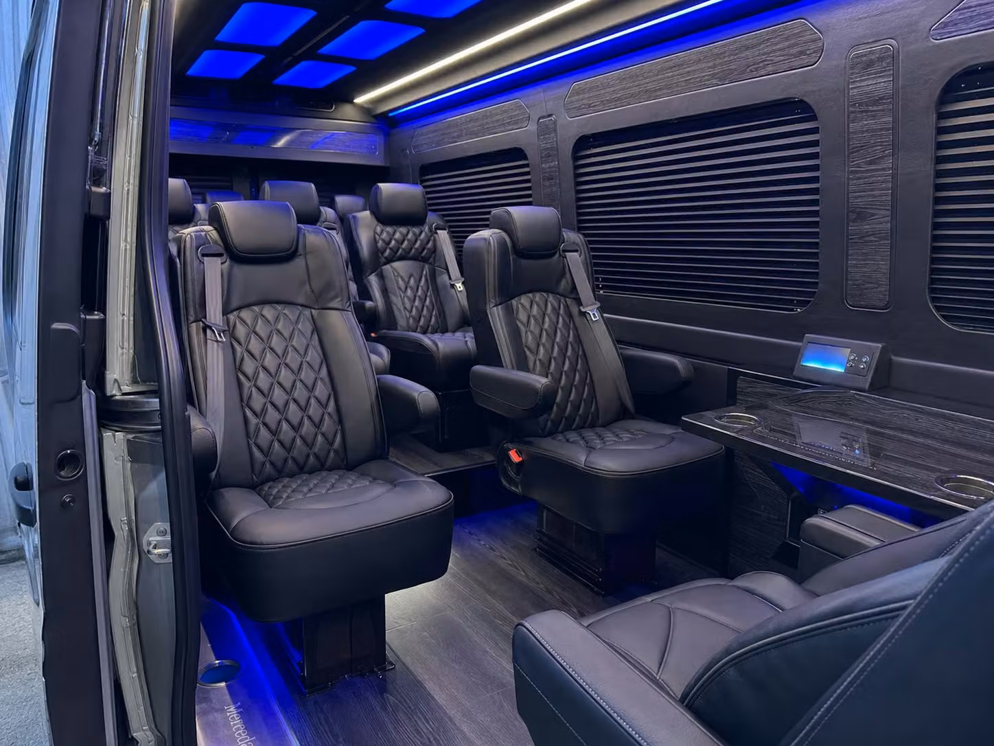 sprinter van transportation for groups and events across tampa